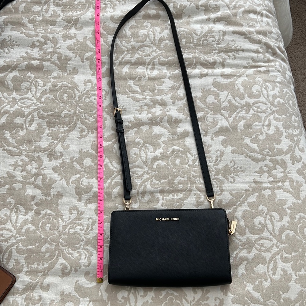 Michael Kors crossbody bag. Black
